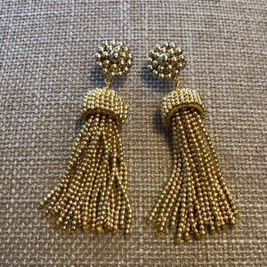 Lisi Lerch Gold Tassel Earrings